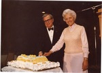 Cutting the cake, April 3, 1982